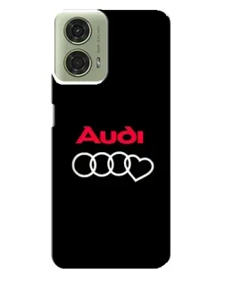 Чехол для Motorola MOTO G24 с картинкой «Логотип Audi Heart» Чехол для Motorola MOTO G24 с картинкой «Логотип Audi Heart»