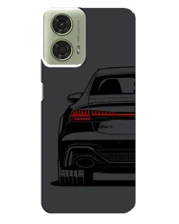 Чехол для Motorola MOTO G24 с картинкой «Задняя часть Audi — арт»