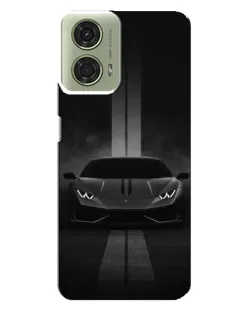 Чехол для Motorola MOTO G24 с картинкой «Lamborghini симметрия дорог»