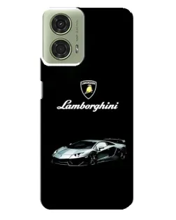 Чехол для Motorola MOTO G24 с картинкой «Логотип Lamborghini классика»