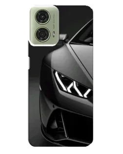 Чехол для Motorola MOTO G24 с картинкой «Lamborghini фары детализация»