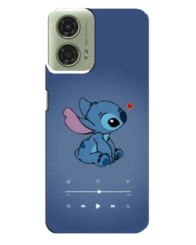 Чехол для Motorola MOTO G24 с картинкой «Музыкальный Stitch»