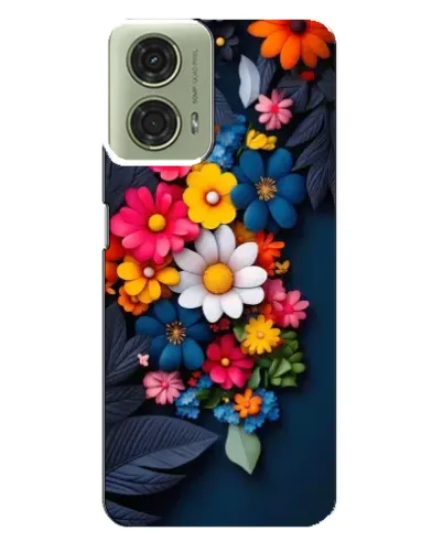 Чехол для Motorola MOTO G24 с картинкой «Цветочная феерия» Чехол для Motorola MOTO G24 с картинкой «Цветочная феерия»