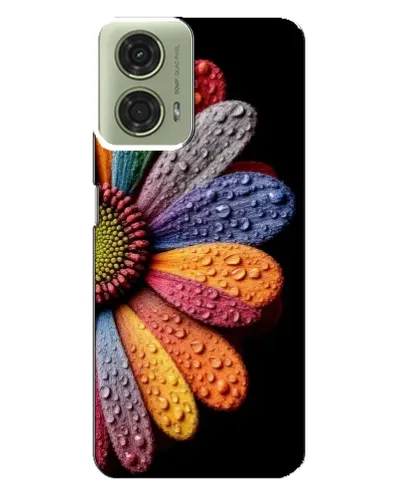 Чехол для Motorola MOTO G24 с картинкой «Радужный цветок» Чехол для Motorola MOTO G24 с картинкой «Радужный цветок»
