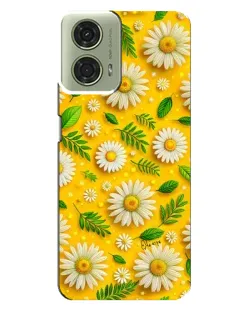 Чехол для Motorola MOTO G24 с картинкой «Ромашковое солнце» Чехол для Motorola MOTO G24 с картинкой «Ромашковое солнце»