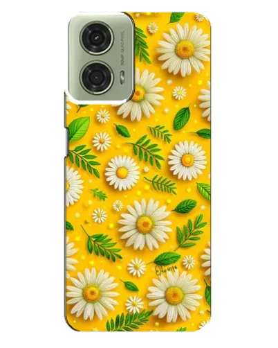Чехол для Motorola MOTO G24 с картинкой «Ромашковое солнце» Чехол для Motorola MOTO G24 с картинкой «Ромашковое солнце»