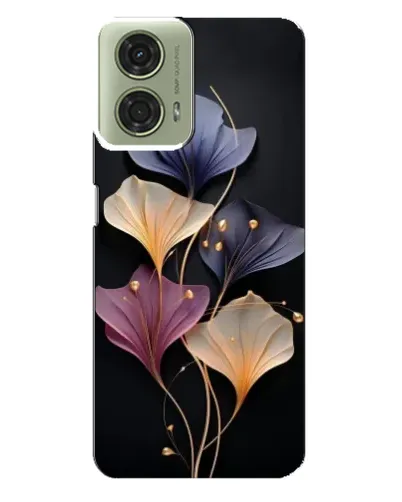 Чехол для Motorola MOTO G24 с картинкой «Лиловые цветы грации» Чехол для Motorola MOTO G24 с картинкой «Лиловые цветы грации»