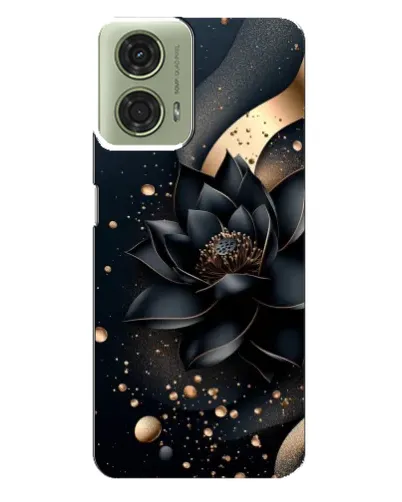 Чехол для Motorola MOTO G24 с картинкой «Черный лотос» Чехол для Motorola MOTO G24 с картинкой «Черный лотос»