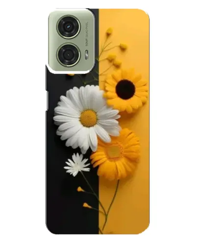 Чехол для Motorola MOTO G24 с картинкой «Подсолнух и ромашка» Чехол для Motorola MOTO G24 с картинкой «Подсолнух и ромашка»
