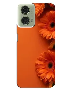 Чехол для Motorola MOTO G24 с картинкой «Оранжевые герберы» Чехол для Motorola MOTO G24 с картинкой «Оранжевые герберы»