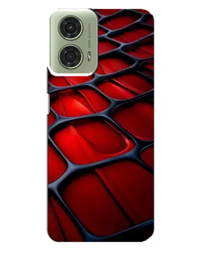 Чехол для Motorola MOTO G24 с картинкой «Красная глянцевая сетка» Чехол для Motorola MOTO G24 с картинкой «Красная глянцевая сетка»