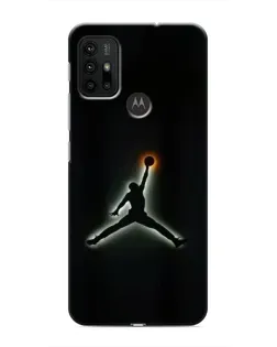 Чохол для Motorola MOTO G30 з картинкою «Jordan Gradient Logo»