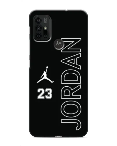 Чехол для Motorola MOTO G30 с картинкой «Jordan Vertical»