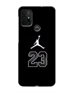 Чехол для Motorola MOTO G30 с картинкой «Jordan Flight 23»
