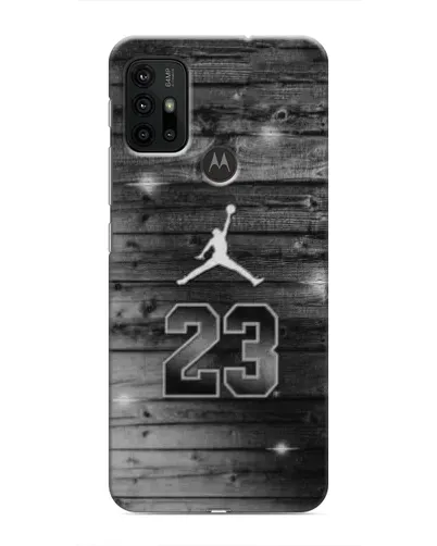 Чехол для Motorola MOTO G30 с картинкой «Jordan Carbon 23»
