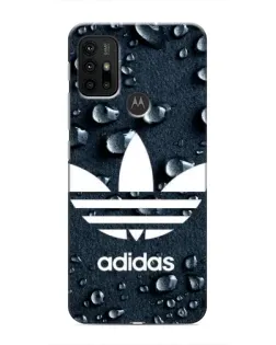 Чохол для Motorola MOTO G30 з картинкою «Adidas Trefoil Blue»