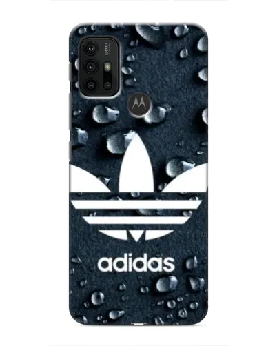 Чохол для Motorola MOTO G30 з картинкою «Adidas Trefoil Blue»