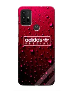Чохол для Motorola MOTO G30 з картинкою «Adidas Gold Marble»