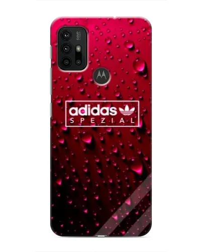 Чохол для Motorola MOTO G30 з картинкою «Adidas Gold Marble»