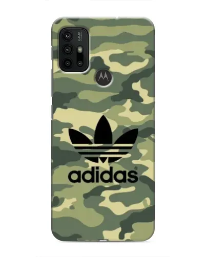 Чохол для Motorola MOTO G30 з картинкою «Мілітарі стиль Adidas»