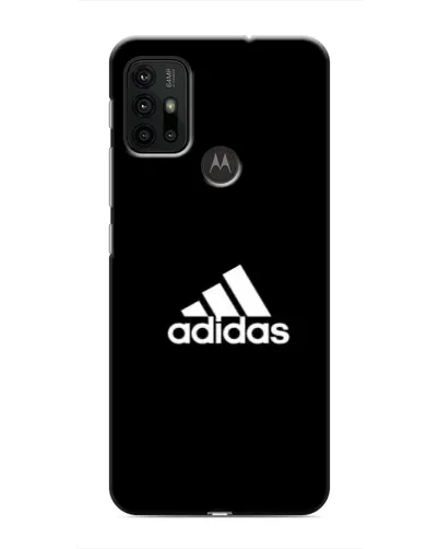 Чохол для Motorola MOTO G30 з картинкою «Чорна класика Adidas»