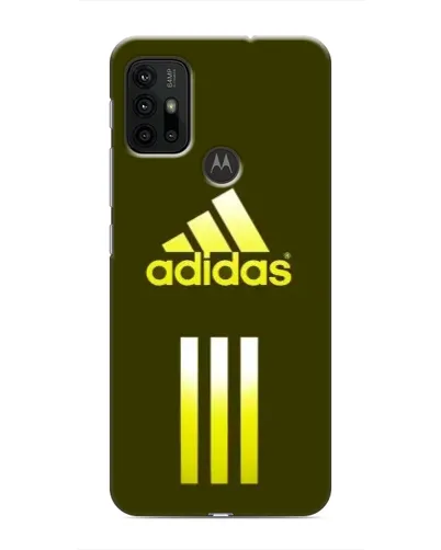 Чохол для Motorola MOTO G30 з картинкою «Оливковий градієнт Adidas»