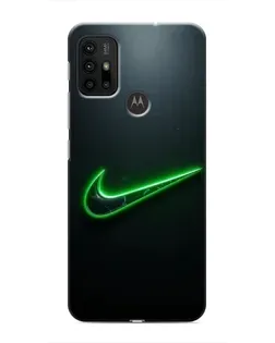 Чохол для Motorola MOTO G30 з картинкою «Неоновий контур Nike» Чохол для Motorola MOTO G30 з картинкою «Неоновий контур Nike»