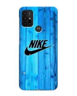 Чехол для Motorola MOTO G30 с картинкой «Голубое дерево Nike»