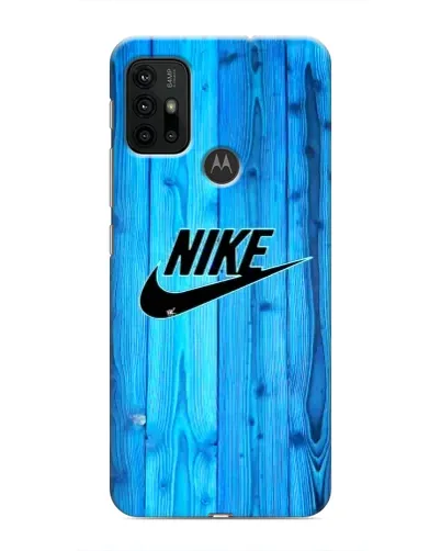 Чехол для Motorola MOTO G30 с картинкой «Голубое дерево Nike»