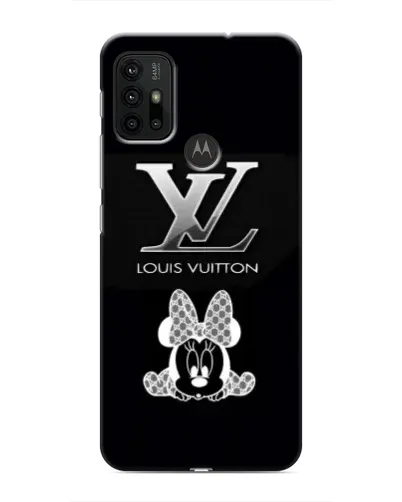 Чохол для Motorola MOTO G30 з картинкою «LV та Мінні Маус»