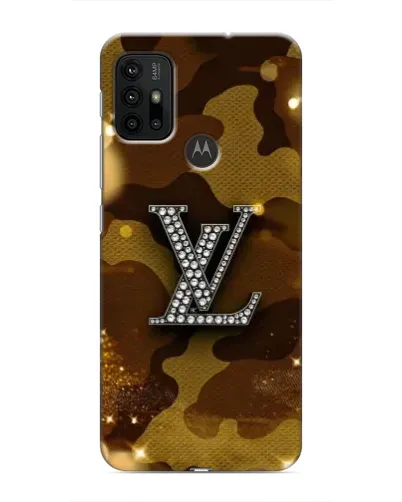 Чохол для Motorola MOTO G30 з картинкою «Камуфляжний Louis Vuitton»