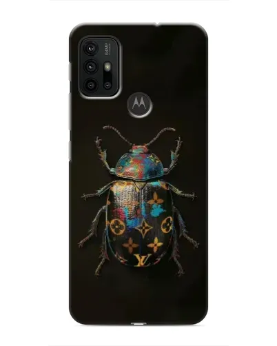 Чохол для Motorola MOTO G30 з картинкою «LV — мармуровий принт»