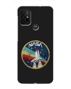 Чохол для Motorola MOTO G30 з картинкою «NASA — емблема місії»
