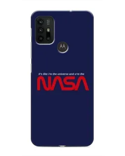 Чехол для Motorola MOTO G30 с картинкой «NASA — глубокий космос»