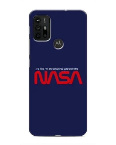 Чехол для Motorola MOTO G30 с картинкой «NASA — глубокий космос»