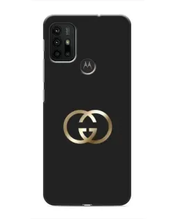 Чехол для Motorola MOTO G30 с картинкой «Минимализм Gucci»