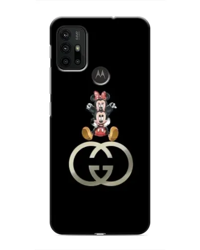 Чехол для Motorola MOTO G30 с картинкой «Минни Маус на лого» Чехол для Motorola MOTO G30 с картинкой «Минни Маус на лого»
