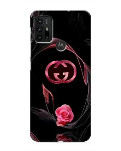 Чехол для Motorola MOTO G30 с картинкой «Gucci — неоновая роза» Чехол для Motorola MOTO G30 с картинкой «Gucci — неоновая роза»