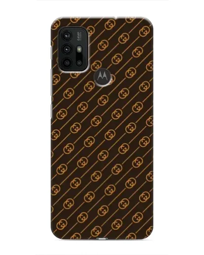 Чехол для Motorola MOTO G30 с картинкой «Gucci — золотые диагонали» Чехол для Motorola MOTO G30 с картинкой «Gucci — золотые диагонали»