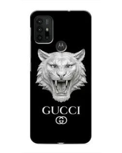 Чохол для Motorola MOTO G30 з картинкою «Gucci — срібний лев» Чохол для Motorola MOTO G30 з картинкою «Gucci — срібний лев»