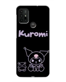 Чохол для Motorola MOTO G30 з картинкою «Kuromi — чорний мінімалізм» Чохол для Motorola MOTO G30 з картинкою «Kuromi — чорний мінімалізм»