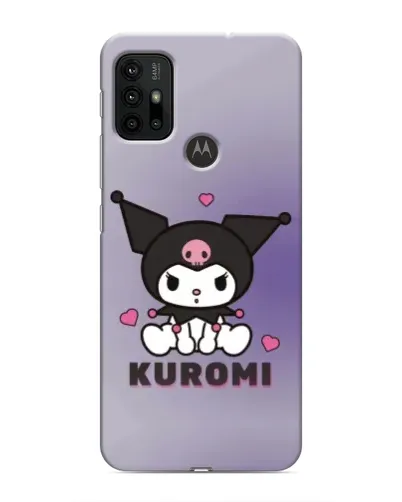 Чехол для Motorola MOTO G30 с картинкой «Kuromi — фиолетовый арт» Чехол для Motorola MOTO G30 с картинкой «Kuromi — фиолетовый арт»