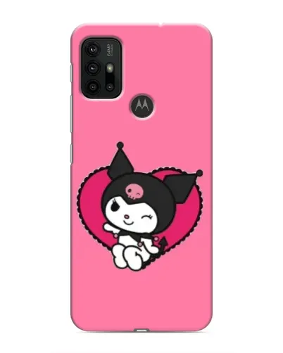 Чехол для Motorola MOTO G30 с картинкой «Kuromi — любовь в сердце» Чехол для Motorola MOTO G30 с картинкой «Kuromi — любовь в сердце»