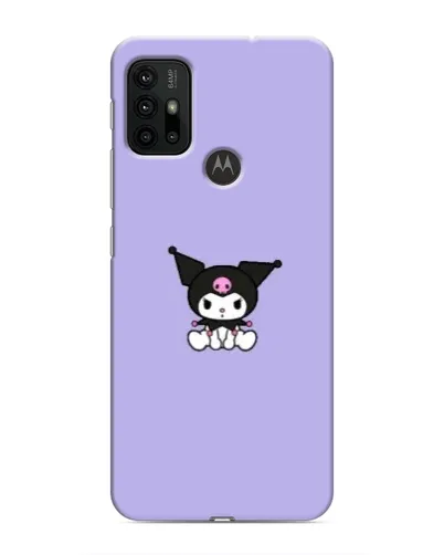Чехол для Motorola MOTO G30 с картинкой «Kuromi — фиолетовый минимализм» Чехол для Motorola MOTO G30 с картинкой «Kuromi — фиолетовый минимализм»