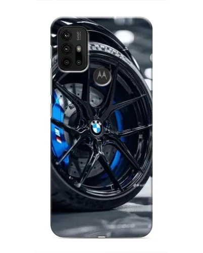 Чехол для Motorola MOTO G30 с картинкой «Колесо BMW вблизи» Чехол для Motorola MOTO G30 с картинкой «Колесо BMW вблизи»