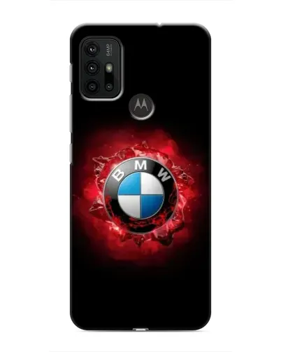 Чехол для Motorola MOTO G30 с картинкой «Логотип BMW — вспышка» Чехол для Motorola MOTO G30 с картинкой «Логотип BMW — вспышка»