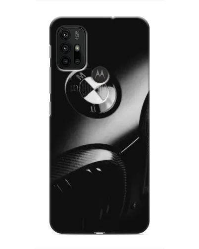 Чехол для Motorola MOTO G30 с картинкой «Эмблема BMW — макро» Чехол для Motorola MOTO G30 с картинкой «Эмблема BMW — макро»