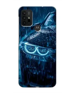 Чохол для Motorola MOTO G30 з картинкою «BMW під дощем»