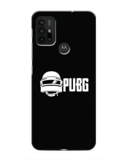 Чехол для Motorola MOTO G30 с картинкой «PUBG — классический лого»