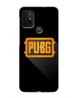 Чехол для Motorola MOTO G30 с картинкой «PUBG — рамка лого»